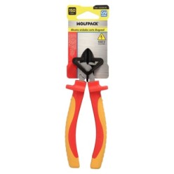Alicates Corte Diagonal 150 mm, Mangos Aislados Acero Cromo Vanadio Pelacables, Corta Cables, Pelador Cables