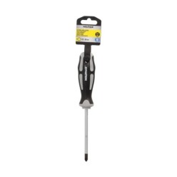Destornillador Pozidriv Acero S2 Mango TPR Bimaterial, Medida PZ 2 x Ø 6 x 100 mm,  DIN5262,