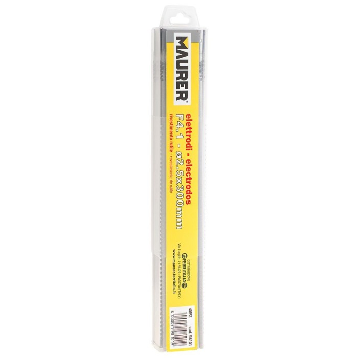 Electrodos Maurer Blister 50 Piezas 2,5 mm, x 350 mm, al por Mayor | Almacén de Ferretería