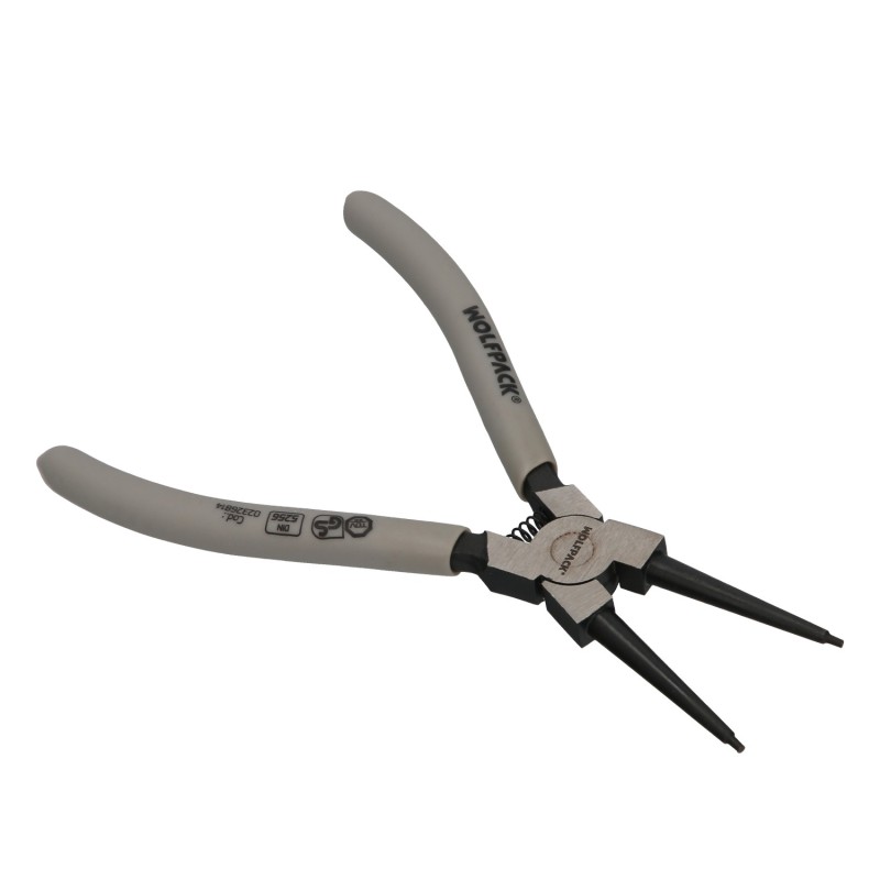 Alicates Arandelas Interiores Recto 175 mm, Acero Din 5256, Anillos De Presion, Anillos De Retención, Arandelas Circlips