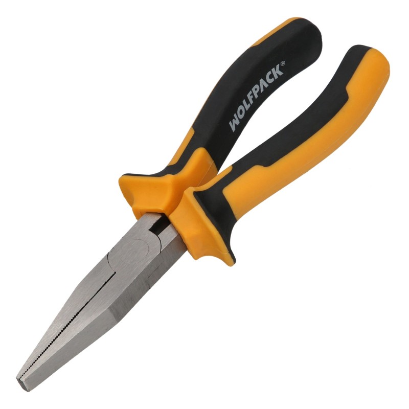 Alicates Boca Plana 150 mm, Acero DIN 5745 Alicates Punta Plana, Alicates Boca Plana Larga,