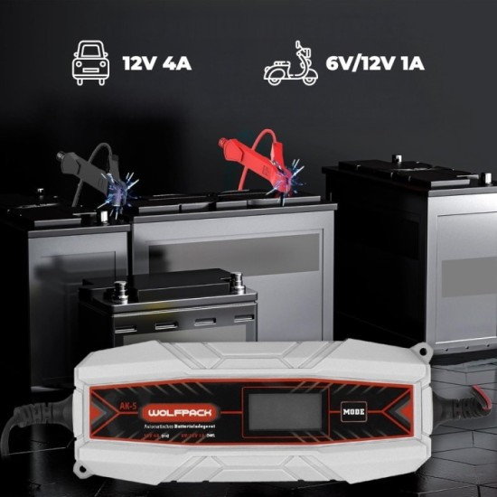 Carga Baterias Con Mantenedor De Carga 4/12v 10-10ah Automatico al por Mayor | Almacén de Ferretería