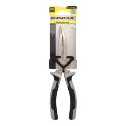 Alicates Boca Curva 200 mm, Acero Cromo Vanadio DIN-ISO 5745 Alicates Punta Curva, Alicates Boca Curva Larga,