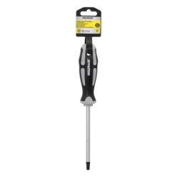 Destornillador Torx Inviolable Acero S2 Mango TPR Bimaterial, Medida T40 x Ø 8,0 x 125 mm,