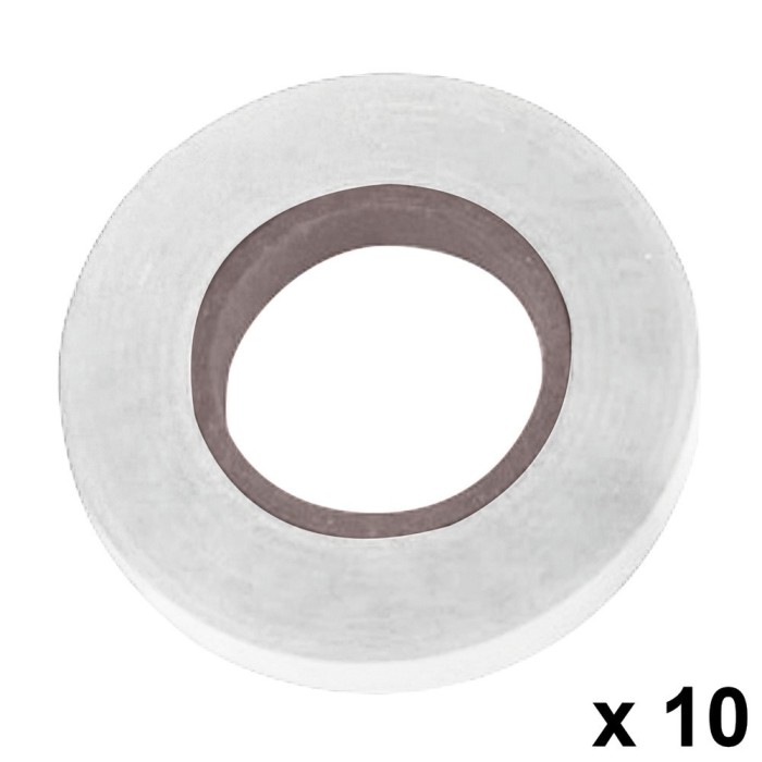 Cinta Para Atadora 11 x 0,15 mm, x 26 metros Blanco (Pack 10 Rollos) al por Mayor | Almacén de Ferretería