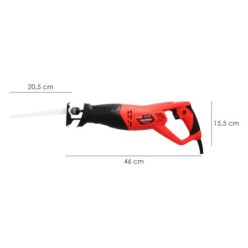 Sierra De Sable 900 Watt, Con Variador de Velocidad, Cambio Rapido de Hoja, Madera 115 mm, / Acero 8 mm,
