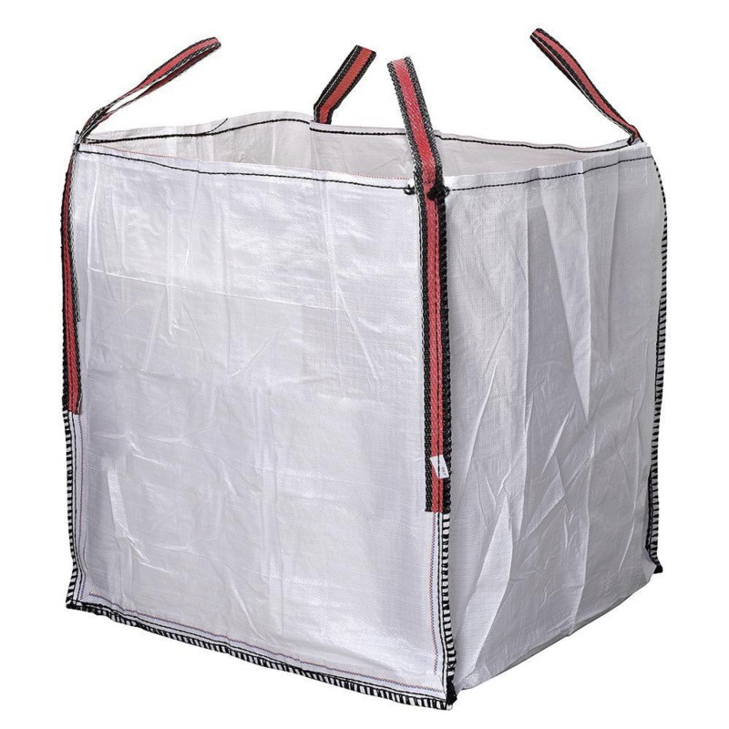 Saco Obra Big Bag Rafia 90x90x90cm, Carga Máxima Seg, 1,000 Kg,