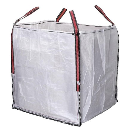Saco Obra Big Bag Rafia 90x90x90cm, Carga Máxima Seg, 1,000 Kg,