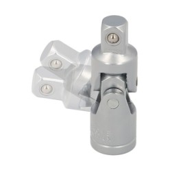 Articulacion Universal  1/2" Acero Cromo Vanadio, Aristas Redondas, Articulación Carraca, Articulacion Cardiana,