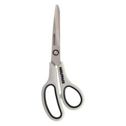 Tijeras Multiuso Acero Inoxidable 7,5" / 180 mm, Hojas Acero Inoxidable, Mango Comodo y Suave