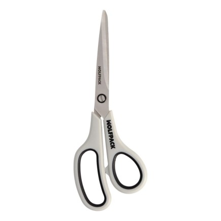 Tijeras Multiuso Acero Inoxidable 8,5" / 220 mm, Hojas Acero Inoxidable, Mango Comodo y Suave