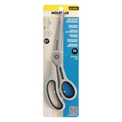 Tijeras Multiuso Acero Inoxidable 9,5" / 240 mm, Hojas Acero Inoxidable, Mango Comodo y Suave