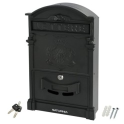 Buzon Jardín Aluminio Fundido Palace Gris Antracita 255 x 410 x 90 mm,