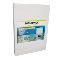 Tablon Anuncios Magnetico  48x35x5 cm,
