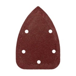 Lija Recambio Velcro Delta  140x100 mm, Con Agujeros Grano  80 (10 Piezas)