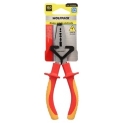 Alicates Pelacables Multifunción 150 mm, Mangos Aislados Acero Cromo Vanadio Pelacables, Corta Cables, Pelador Cables