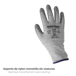 Guantes Anticorte Fibra De Vidrio Talla 10" (Par)