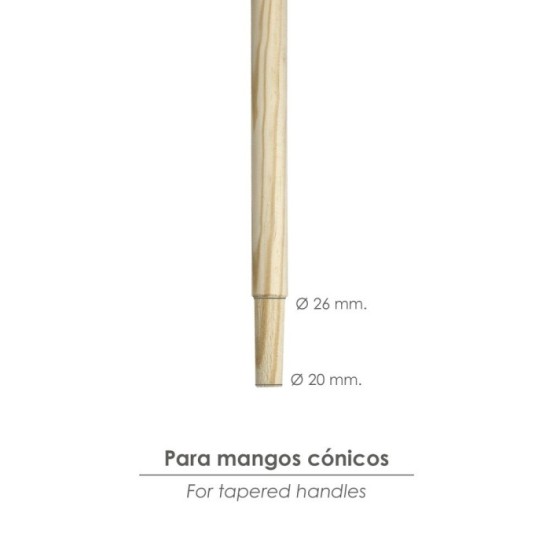 Rastrillo Polipropileno 20 Puas Profesional 63 cm, Rastrillo Jardin, Rastrillo Aceituna, Rastrillo Hojas, Cepillo Hojas Jardin, 