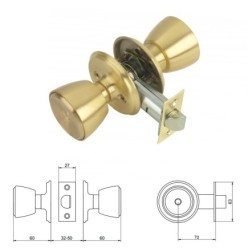 Pomo MCM 510 Latonado Entrada 70 mm,