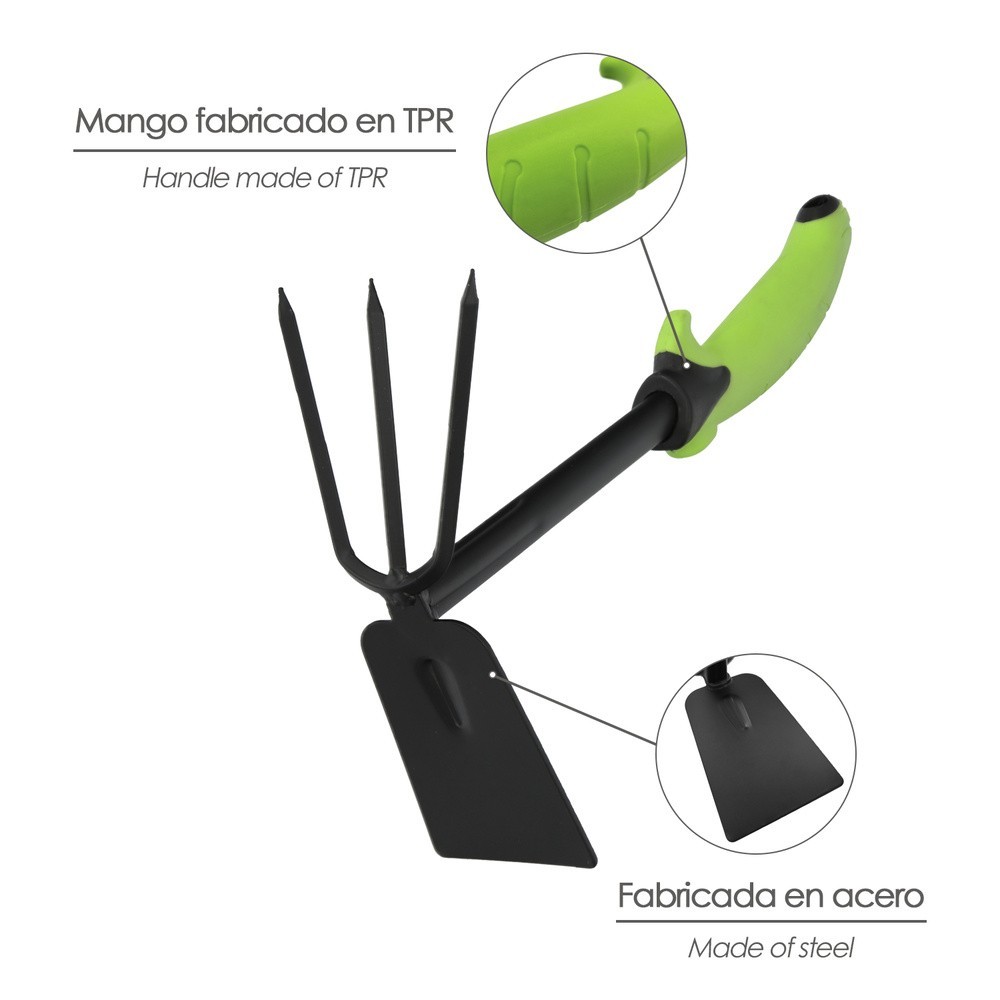 Azada/Rastrillo Jardin Mango TPR al por Mayor | Almacén de Ferretería