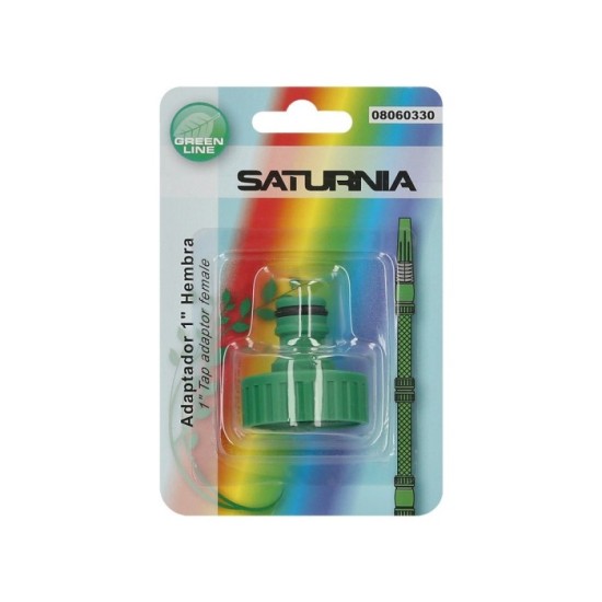 Adaptador Manguera Plastico 1" hembra  Blister al por Mayor | Almacén de Ferretería