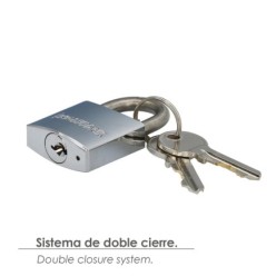 Candado Inoxidable Arco Normal  30mm,