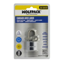 Candado Inoxidable Arco Normal  30mm,