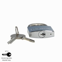 Candado Inoxidable Arco Normal  50mm,