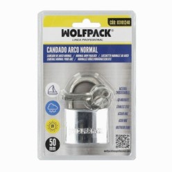 Candado Inoxidable Arco Normal  50mm,