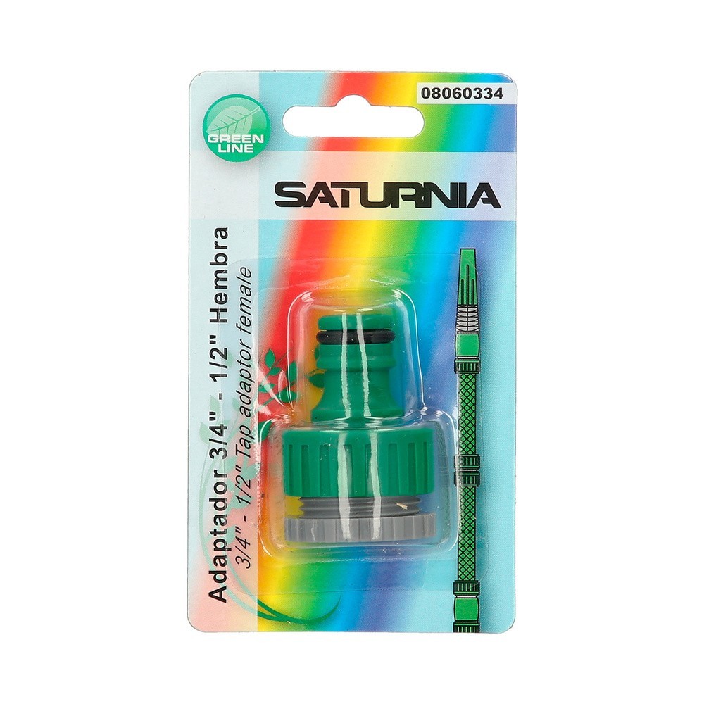 Adaptador Manguera Plastico 3/4-1/2" Hemba Blister al por Mayor | Almacén de Ferretería