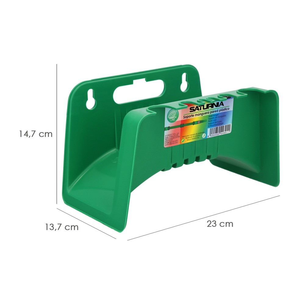 Soporte Para Mangueras De Jardín, Fijación a la  Pared, Realizado en Plastico al por Mayor | Almacén de Ferretería