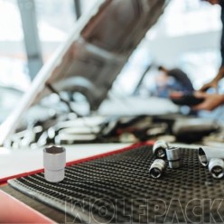 Llave Vaso 1/2" Hexagonal 22 mm, Perfil de 6 caras, Acero Cromo Vanadio, Aristas Redondas