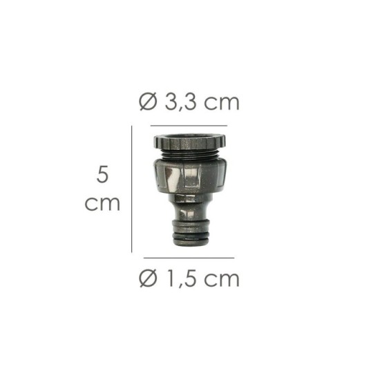 Adaptador Manguera Soft Touch 3/4" - 1/2" al por Mayor | Almacén de Ferretería