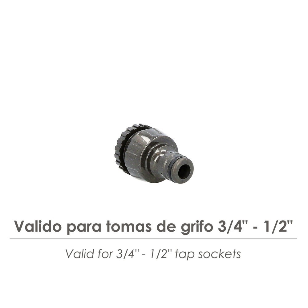 Adaptador Manguera Soft Touch 3/4" - 1/2" al por Mayor | Almacén de Ferretería