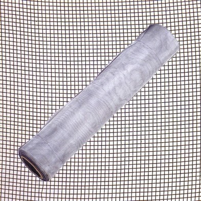 Tela Cuadrada Plastico 1,0 cm, x 1 metro, Blanca Rollo 25 metros
