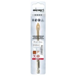 Broca Alpen Cristal   4,00 mm, (Blister 1 Pieza)
