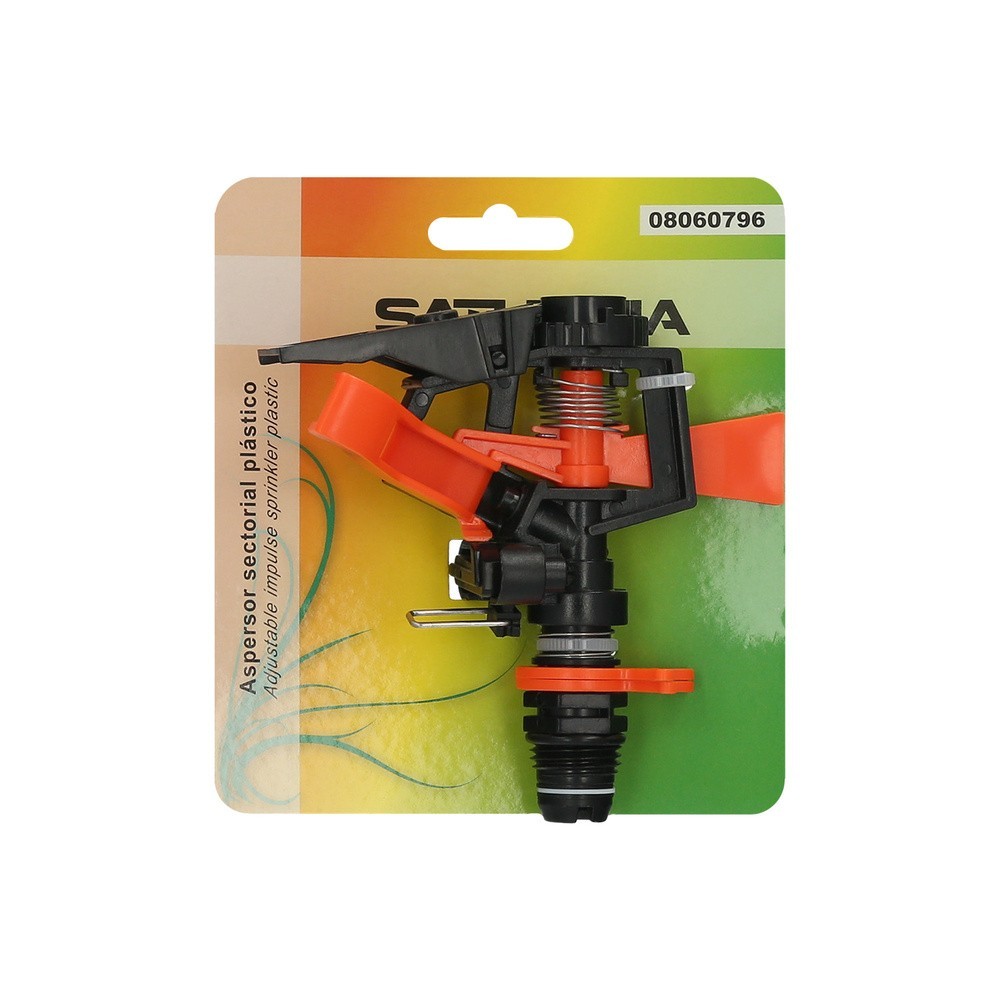 Aspersor Riego Regulable Sectorial Plastico  Toma 1/2" Fabricado En plastico, Riego De Jardines / Cesped al por Mayor | Almacén 