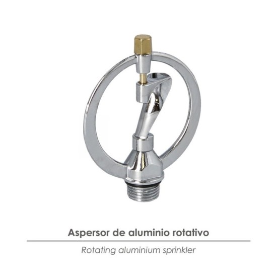 Aspersor  Aluminio Rotativo al por Mayor | Almacén de Ferretería