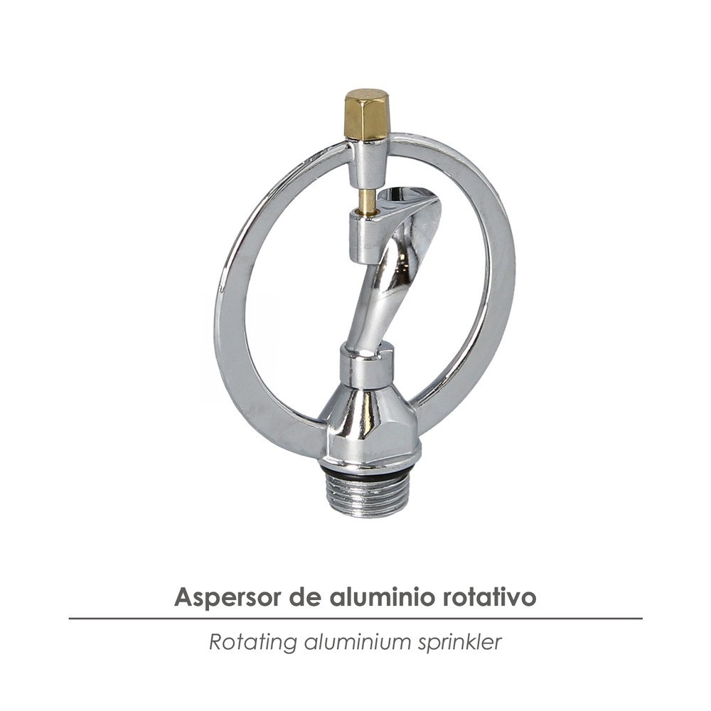Aspersor  Aluminio Rotativo al por Mayor | Almacén de Ferretería