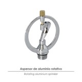 Aspersor  Aluminio Rotativo al por Mayor | Almacén de Ferretería