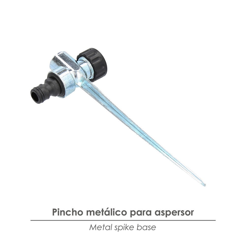 Pincho Para Aspersor Metalico Saturnia Con Racord Manguera al por Mayor | Almacén de Ferretería