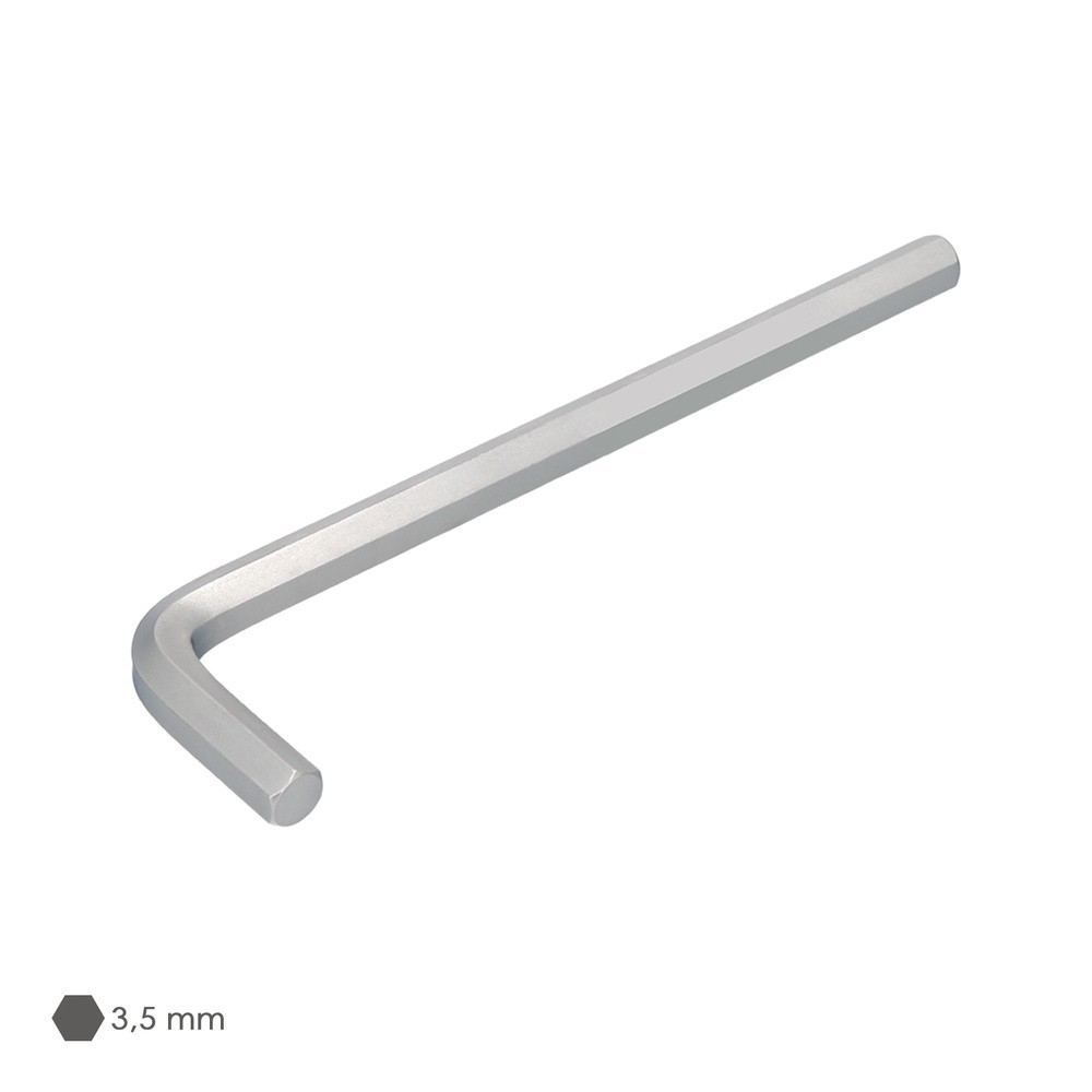 Llave Allen Larga Acero Cromo Vanadio Profesional 3,5 mm, Llave Hexagonal, Llave Allen Taller Mecanica, Llave Allen Bricolaje al