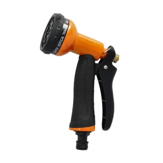 Pistola Riego Jardin Manguera Metal Soft-Touch 10 Posiciones al por Mayor | Almacén de Ferretería