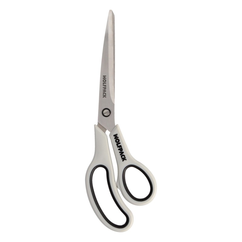Tijeras Multiuso Acero Inoxidable 9,5" / 240 mm, Hojas Acero Inoxidable, Mango Comodo y Suave