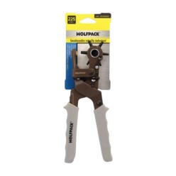Sacabocados Estrella Industrial 225 mm, Agujeros de Ø 2,0 a 4,5 mm, Alicates Agujeros, Perforador Cuero, Alicates Cinturones,
