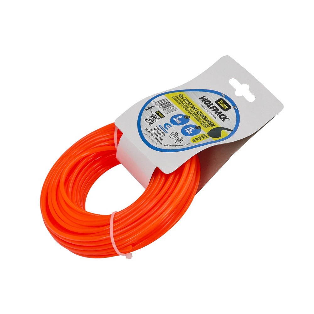 Hilo Nylon Redondo Ø 3,0 mm, (Rollo 15 metros) al por Mayor | Almacén de Ferretería