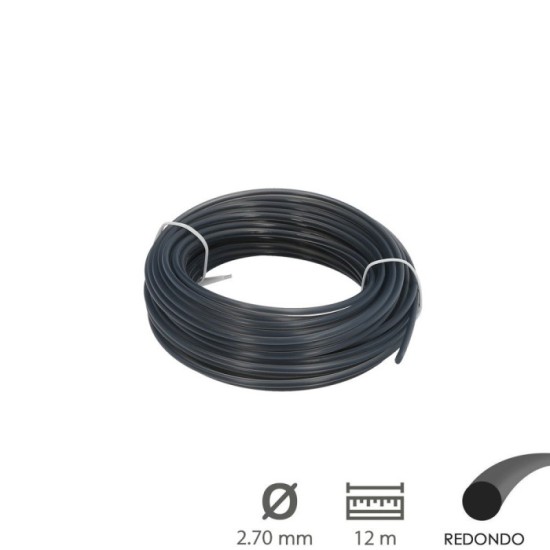 Hilo Nylon Redondo Profesional Ø 2,7 mm, (Rollo 12 metros) al por Mayor | Almacén de Ferretería