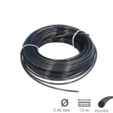 Hilo Nylon Redondo Profesional Ø 2,4 mm, (Rollo 15 metros) al por Mayor | Almacén de Ferretería