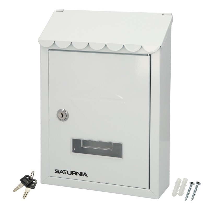 Buzon Exterior 205 x 300 x 70 mm, Blanco