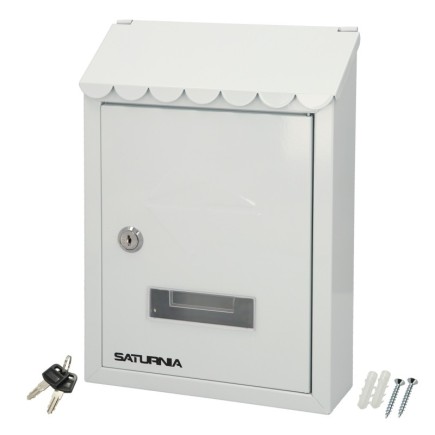Buzon Exterior 205 x 300 x 70 mm, Blanco